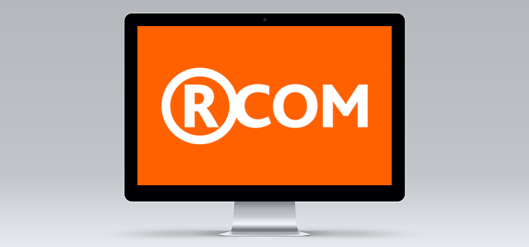 Rcom new website