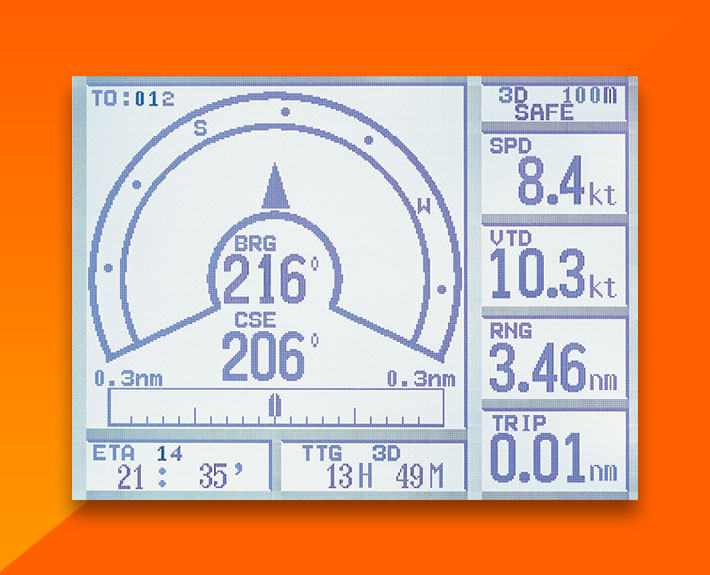 Furuno_(D)GP150_Navigation