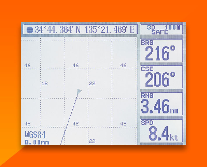 Furuno_(D)GP150_Plotter